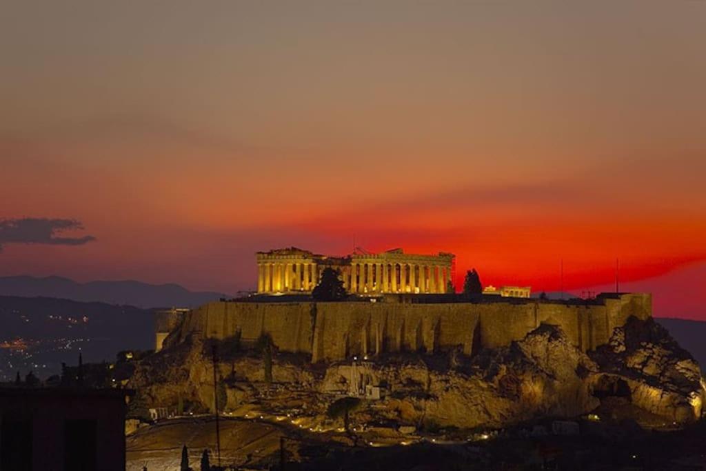 Touristic Center&Acropolis View Apartment Athena Bagian luar foto